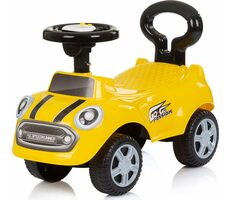 CHIPOLINO Odrážedlo Auto s melodiemi GO-GO Yellow / od 1 roku do 3 let / do 25 kg
