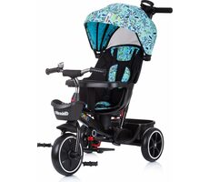 CHIPOLINO Tříkolka se stříškou Smart 2v1 Blue / od 1 roku / do 25 kg