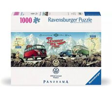 Ravensburger Přes Alpy s VW - Panorama / 1000 dílků / od 14 let