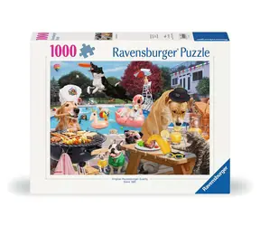 Ravensburger Psí letní dny / 1000 dílků / od 14 let