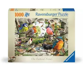 Ravensburger Naši opeření přátelé / 1000 dílků / od 14 let