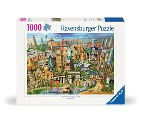 Ravensburger Památky metropolí / 1000 dílků / od 14 let