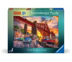 Ravensburger Forth Bridge při západu slunce / 1000 dílků / od 14 let