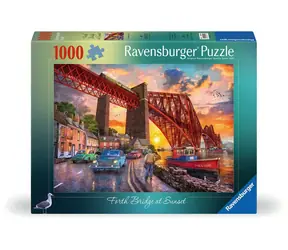 Ravensburger Forth Bridge při západu slunce / 1000 dílků / od 14 let