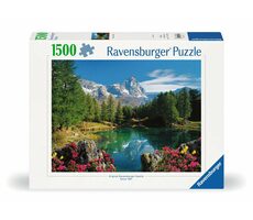 Ravensburger Horské jezero pod Matterhornem / 1500 dílků / od 14 let