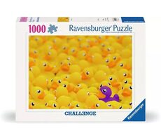 Ravensburger Challenge Puzzle: Kachny / 1000 dílků / od 14 let 