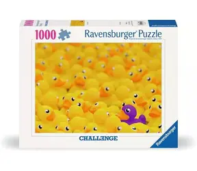 Ravensburger Challenge Puzzle: Kachny / 1000 dílků / od 14 let 