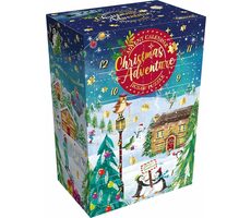 GIBSONS Puzzle Adventní kalendář na 24 dní: Vánoční dobrodružství / 1232 dílků / od 7 let