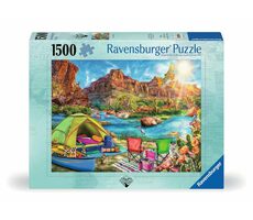 Ravensburger Kempování v kaňonu / 1500 dílků / od 14 let
