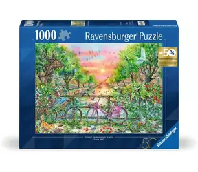 Ravensburger Kreslený Amsterdam / 1000 dílků / od 14 let