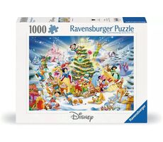 Ravensburger Disney: Všichni na palubě na Vánoce / 1000 dílků  / od 14 let