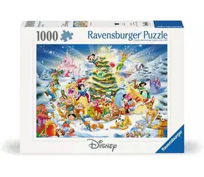 Ravensburger Disney: Všichni na palubě na Vánoce / 1000 dílků  / od 14 let