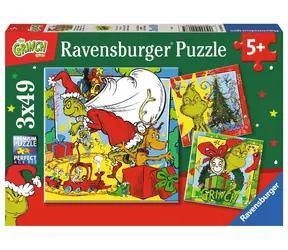 Ravensburger Grinch - 3x49 dílků / od 5 let