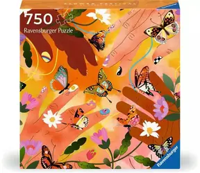 Ravensburger Art & Soul: Dotyk motýlů / 750 dílků / od 14 let