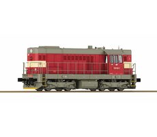 Roco 7300014 Dieselová lokomotiva 742 162-1 ČD / měřítko H0 (1:87) / délka 156mm / rádius 358mm / od 14 let