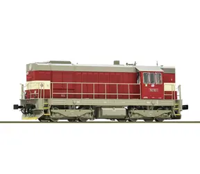 Roco 7310014 Dieselová lokomotiva 742 162-1 ČD digitální / měřítko H0 (1:87) / délka 156mm / rádius 358mm / od 14 let