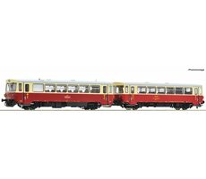 Roco 7700010 Dieselový motorový vůz řady M 152 0262 s přívěsem / měřítko H0 (1:87) / 322mm / rádius 358mm / od 15 let