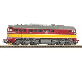 Piko 52958 Dieselová lokomotiva 781 ČD V se zvukem / Měřítko:H0 (1:87) / Délka: 202 mm / Rádius: 358 mm / 14 let 