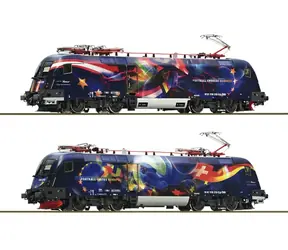Roco 7510062 Elektrická lokomotiva Rh 1116 Fotbal spojuje Evropu ÖBB / měřítko H0 (1:87) / délka 221mm / od 14 let