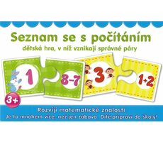 DOHÁNY Puzzle dvojice Seznam se s počítáním / od 3 let