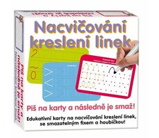 DOHÁNY Piš a smaž: Nacvičování kreslení linek / od 5 let