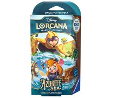 Disney Lorcana: Azurite Sea - Emerald & Sapphire Starter Deck / od 8 let