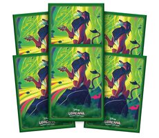 Disney Lorcana: Azurite Sea - Ochranné obaly na karty - Scar / od 8 let 