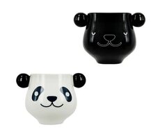 ThumbsUp! Keramický hrnek Panda 400ml / mění barvu podle teploty vody 