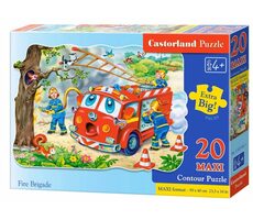 Castorland Hasiči MAXI / 20 dílků / od 4 let