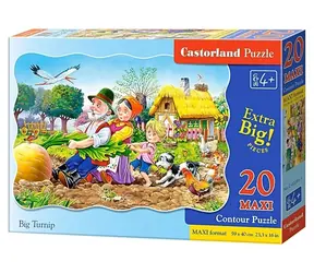 Castorland O velké řepě MAXI  / 20 dílků / od 4 let