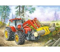 Castorland Lesní traktor / 60 dílků / od 5 let