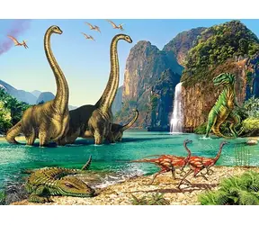 Castorland 06922 Svět dinosaurů / 60 dílků / od 5 let