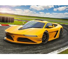 Castorland 13500 Žlutý sporťák / 120 dílků / od 6 let