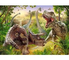 Castorland 018413 Souboj dinosaurů / 180 dílků / od 7 let