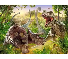 Castorland 018413 Souboj dinosaurů / 180 dílků / od 7 let