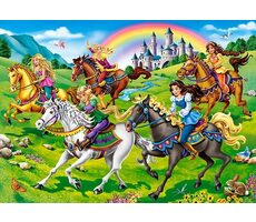 Castorland 27507 Princezny na vyjížďce / 260 dílků / od 8 let