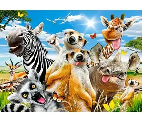 Castorland 27552 Africké selfie / 260 dílků / od 8 let