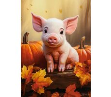 Castorland 030569 Roztomilé prasátko / 300 dílků / od 8 let