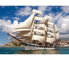 Castorland 52851  Plachetnice opouštějící přístav / 500 dílků / od 9 let