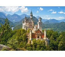 Castorland 53544  Výhled na zámek Neuschwanstein / 500 dílků / od 9 let