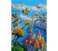 Castorland 53889 Art Collection: Přístav / 500 dílků / od 9 let