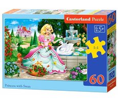 Castorland 066056 Princezna s labutí / 60 dílků / od 5 let