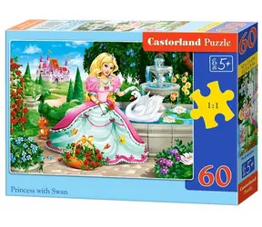 Castorland 066056 Princezna s labutí / 60 dílků / od 5 let