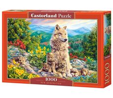 Castorland 104420 Nová vlčí generace / 1000 dílků / od 9 let