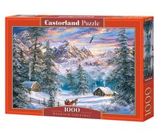Castorland 104680 Vánoce na horách / 1000 dílků / od 9 let