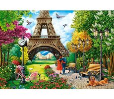 Castorland 104840 Jaro v Paříži / 1000 dílků / od 9 let