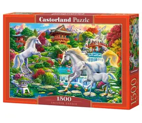 Castorland 152117 Zahrada jednorožců / 1500 dílků / od 9 let