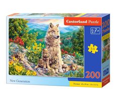Castorland 222087 Nová generace / 200 dílků /  od 7 let