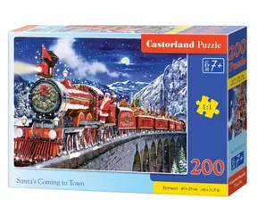 Castorland 222254 Santův příjezd / 200 dílků / od 7 let