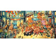 Castorland 400379 Art Collection: Karneval v Riu / 4000 dílků / od 9 let